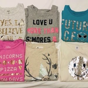 Long sleeve tee bundle